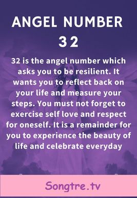Enkeli numero 32 sanoo, että harjoitat itserakkautta