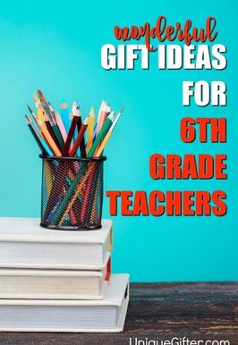 20 idees de regal per a professors de 6è