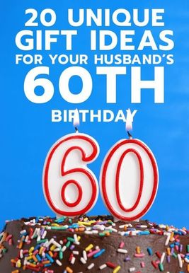 20 gaveideer til din mands 60 års fødselsdag