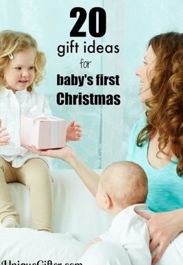 20 ideas de regalos para la primera Navidad del bebé