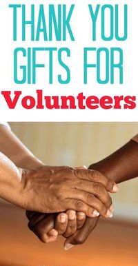 20 ideas de regalos para voluntarios