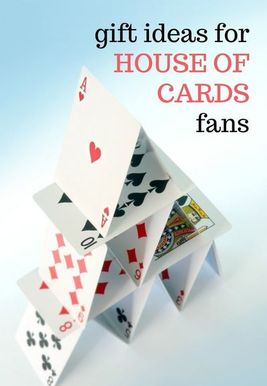 20 ideas de regalos para fans de House of Cards