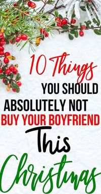 10 stvari, ki jih ta božič absolutno ne bi smeli kupiti svojemu fantu