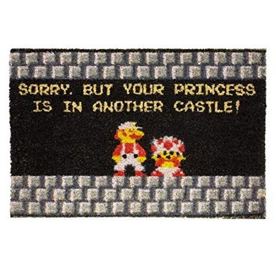 „Super Mario Brothers“ sveikinimo kilimėlio dovanų idėja