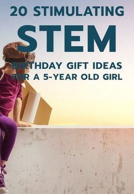 20 ideas de regalos de cumpleaños STEM para una niña de 5 años
