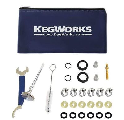 Kit de reparación del sistema de cerveza de barril KegWorks