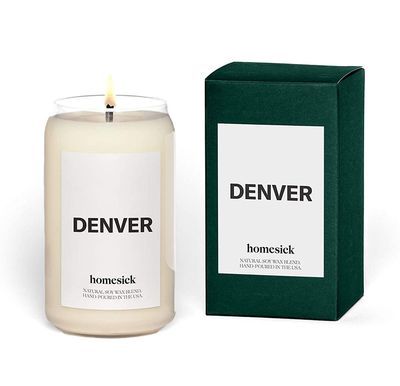 Denveras aromātiskā svece un kastīte