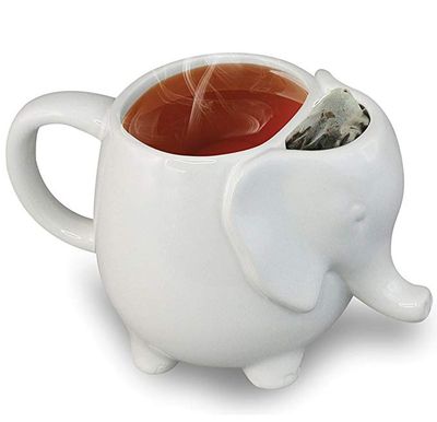 Taza de té de elefante de 15 oz