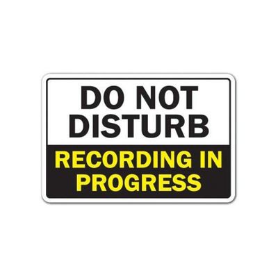 SignMission No molestar la grabación en señal de progreso