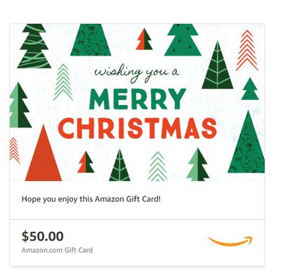 amazon egiftcard χριστουγεννιάτικο δώρο τελευταίας στιγμής