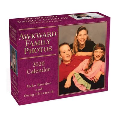 calendario de fotos familiares incómodas