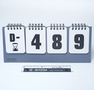 Flip countdown na kalendaryo