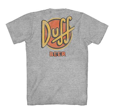 Camiseta de hombre The Simpsons Duff Beer Logo