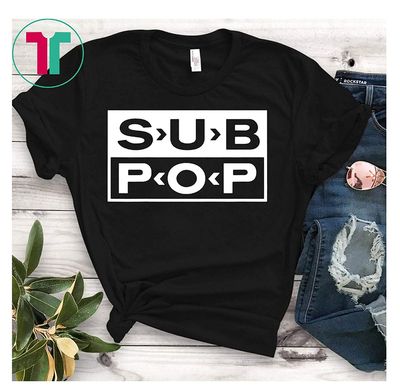 Μπλουζάκι με μπλουζάκια Sub Pop Records
