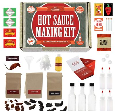 kit til fremstilling af varm sauce