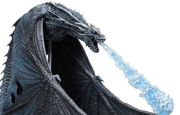 McFarlane Lelut Game of Thrones Viserion Ice Dragon Deluxe Box